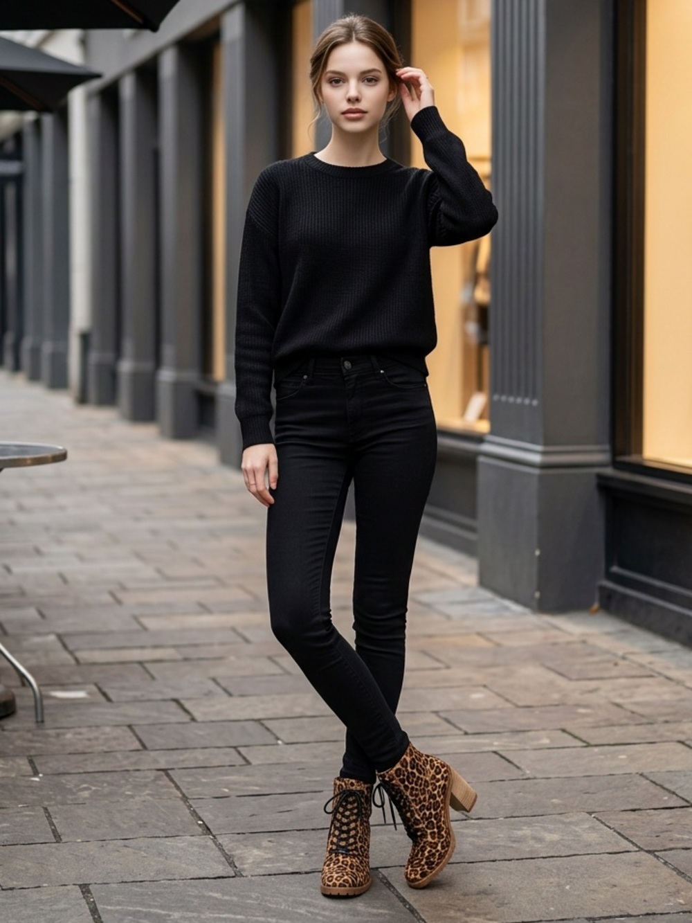 Dolce Vita Norma leopard boots- 7.5
